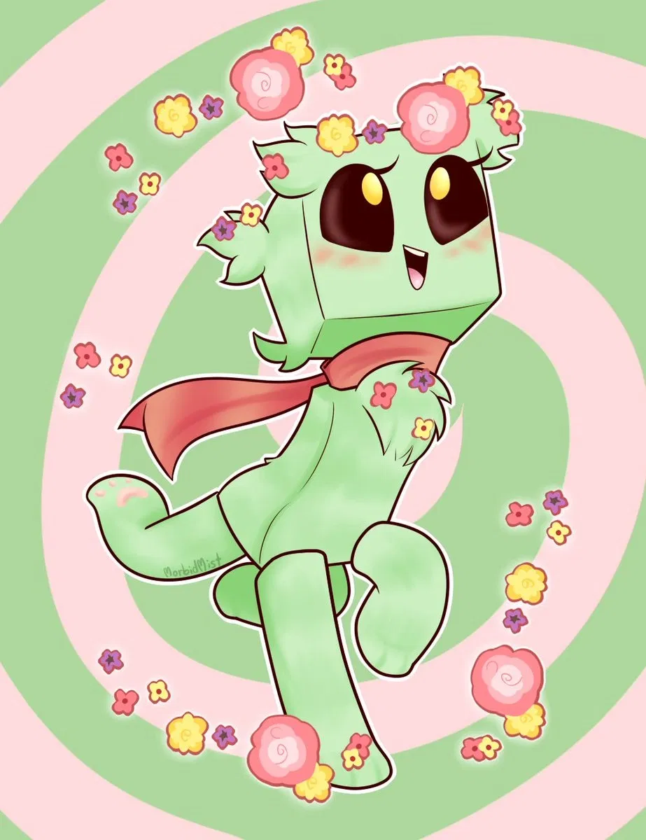 Avatar of Minecraft creeper girl