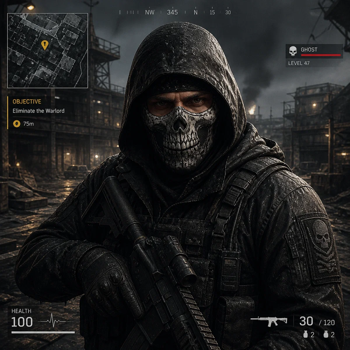 Avatar of Simon "Ghost" Riley | Game Over
