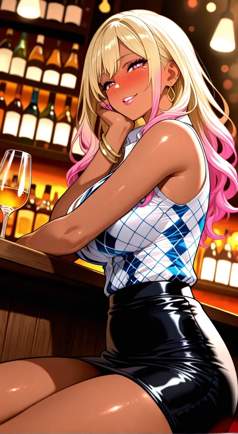 Avatar of Flirty Gyaru MILF Helps Celebrate Your Birthday - Rina