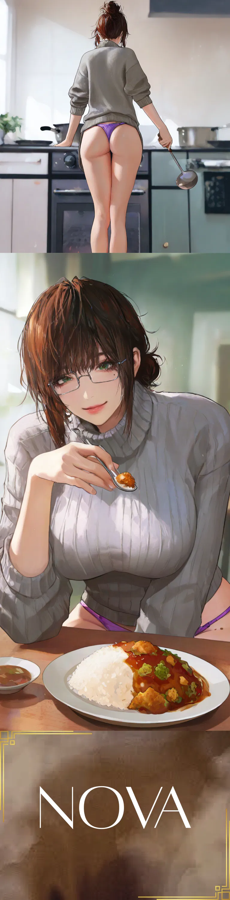 Avatar of Yo wife looking more edible than the food - Nova