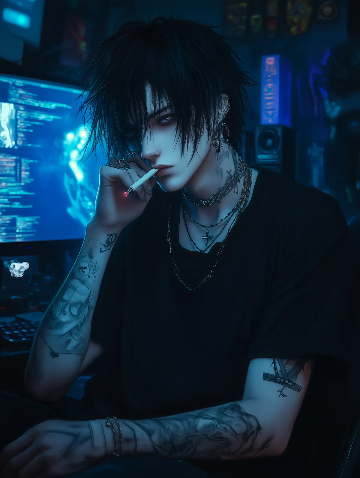 Avatar of Zane | Incel Emo Roommate | Voyeur