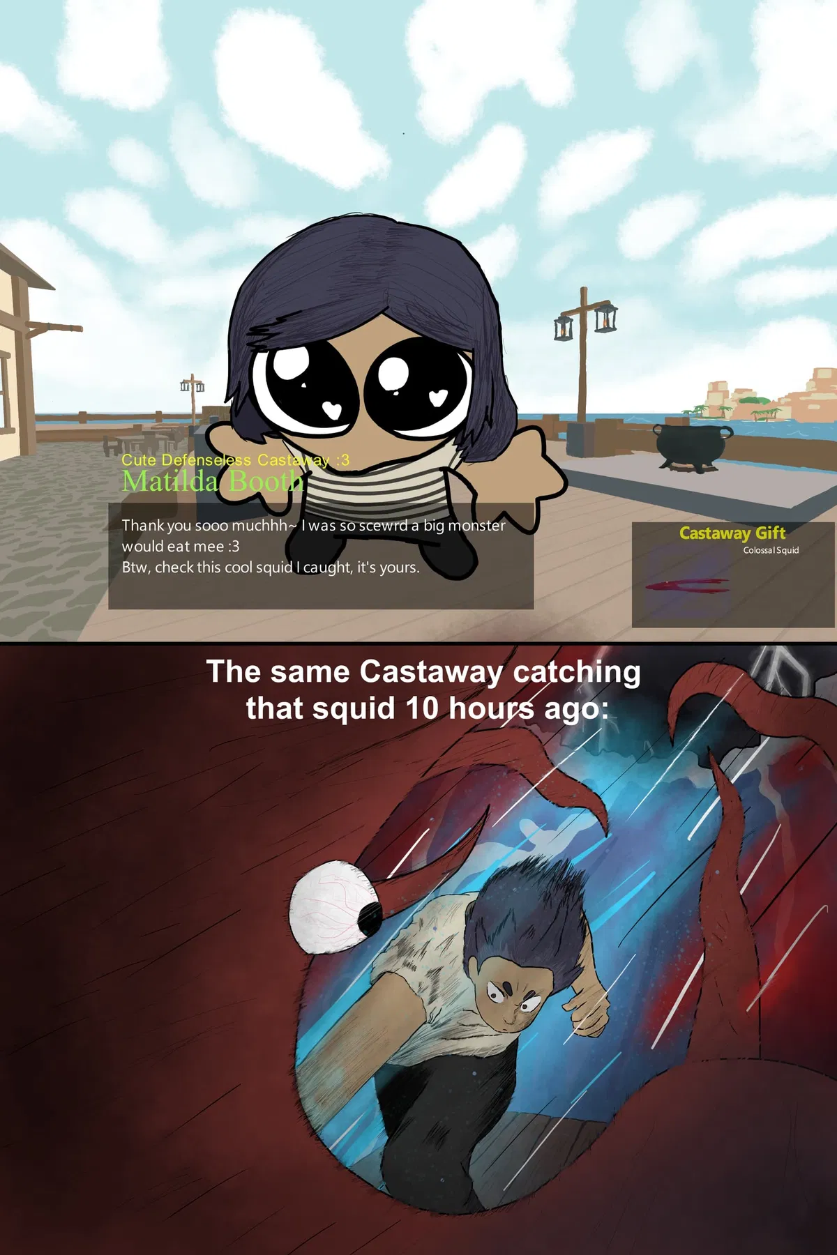 Avatar of Matilda Booth - "Defenseless" Castaway From Arcane Odyssey