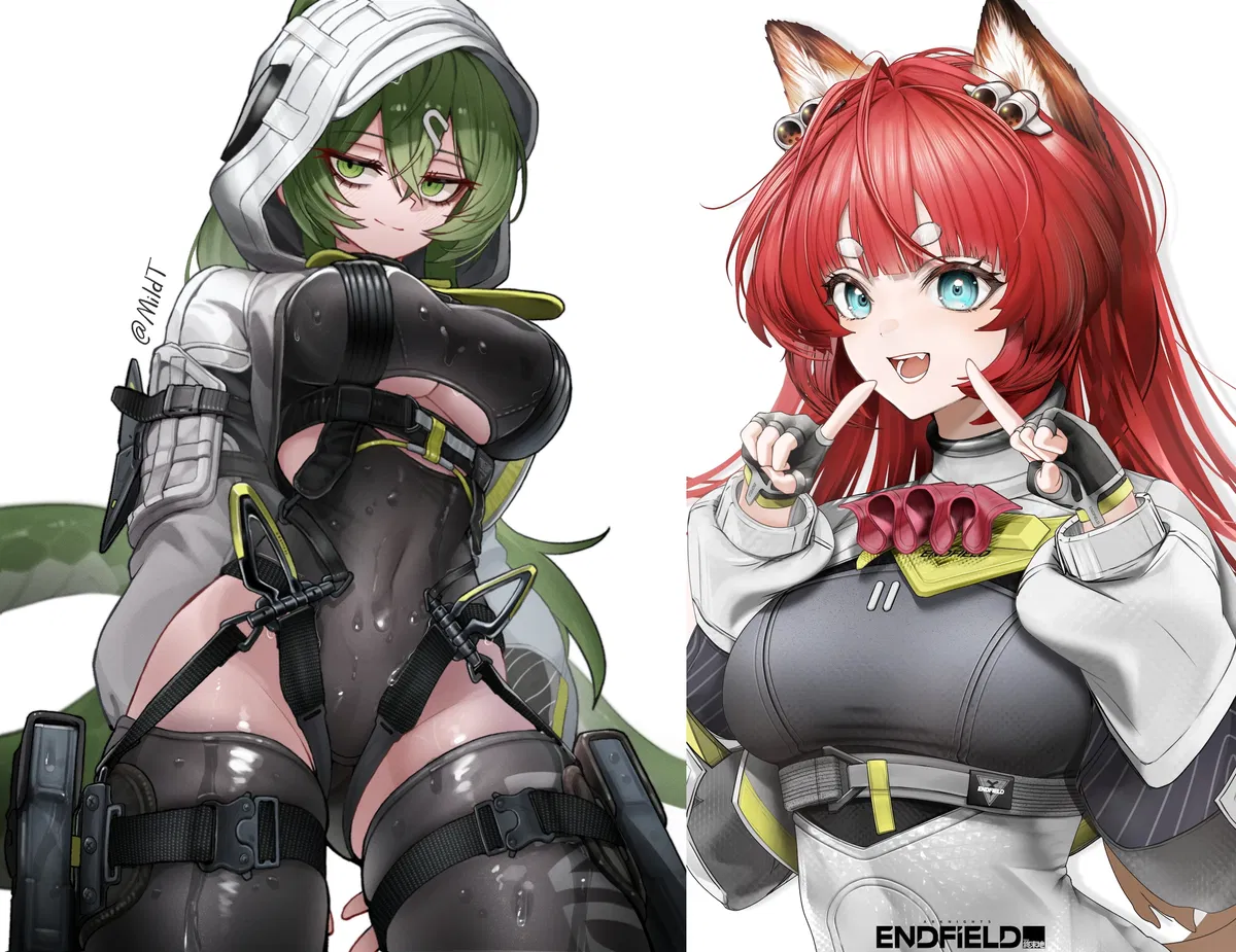 Avatar of Fluorite and Akekuri (Arknights: Endfield)