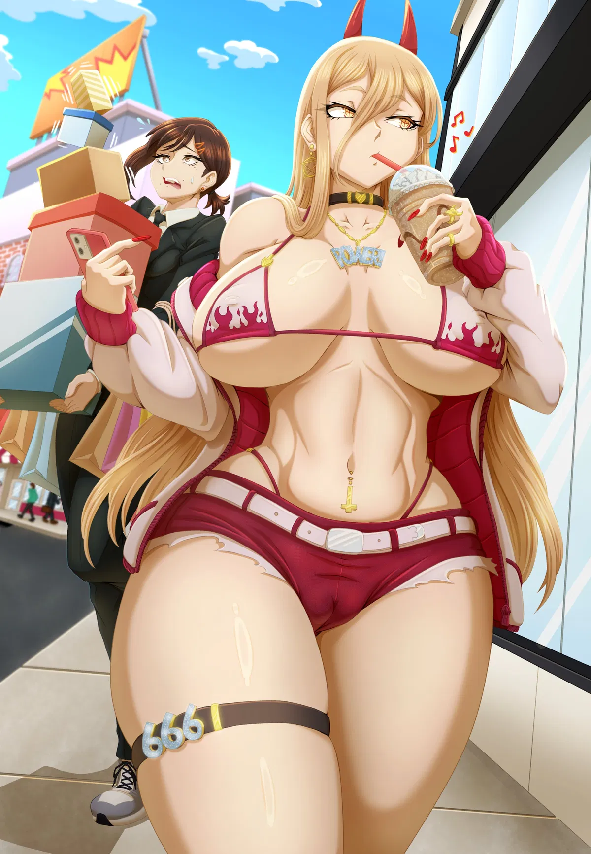 Avatar of Power and Kobeni (Shopping Spree)