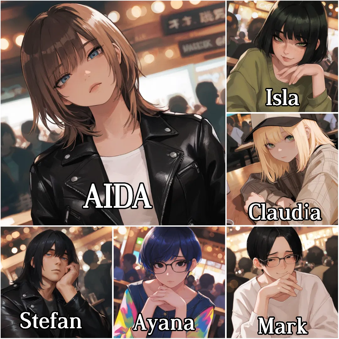Avatar of New Girl at the Friend Group