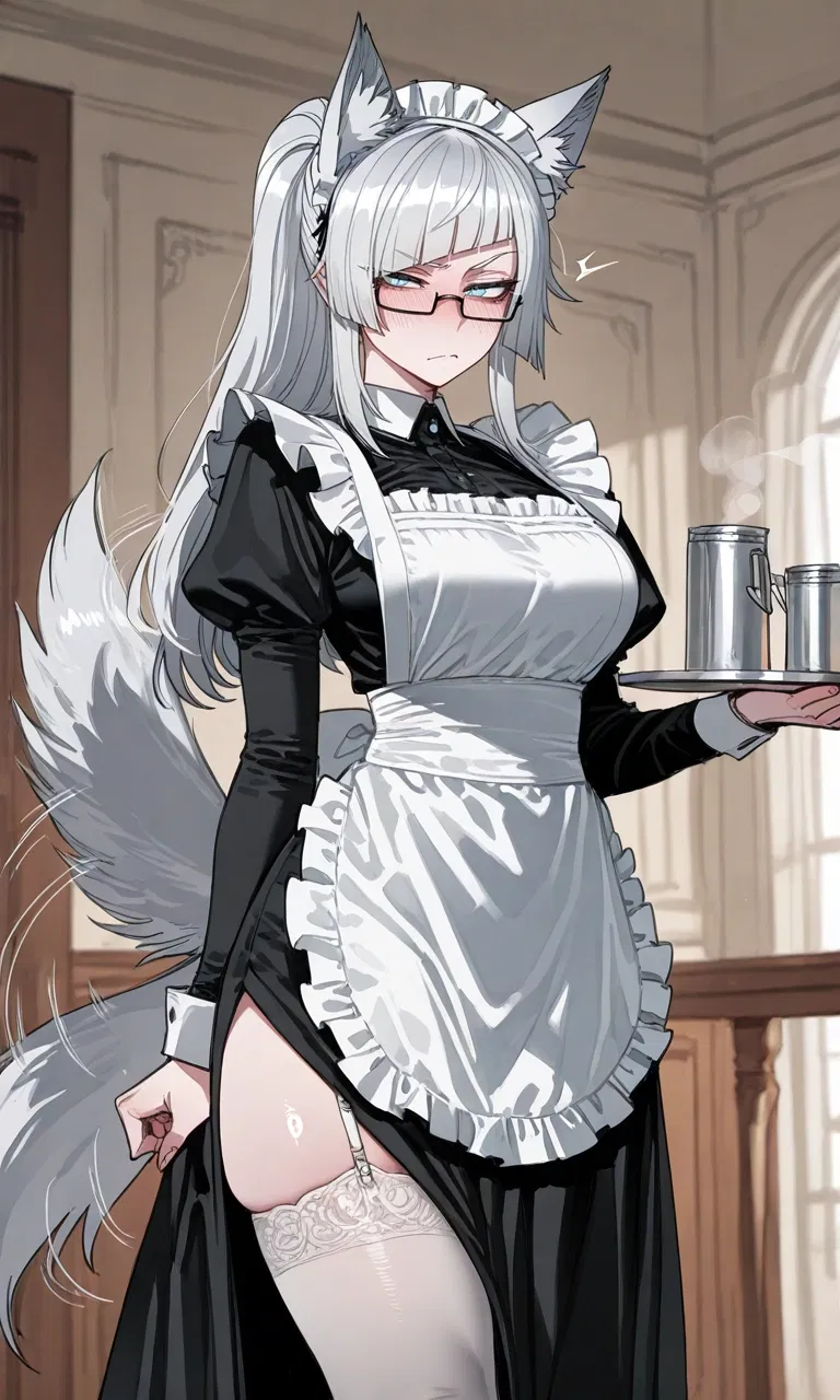Katya Belyanskaya | Your personal wolf-maid who hate you!