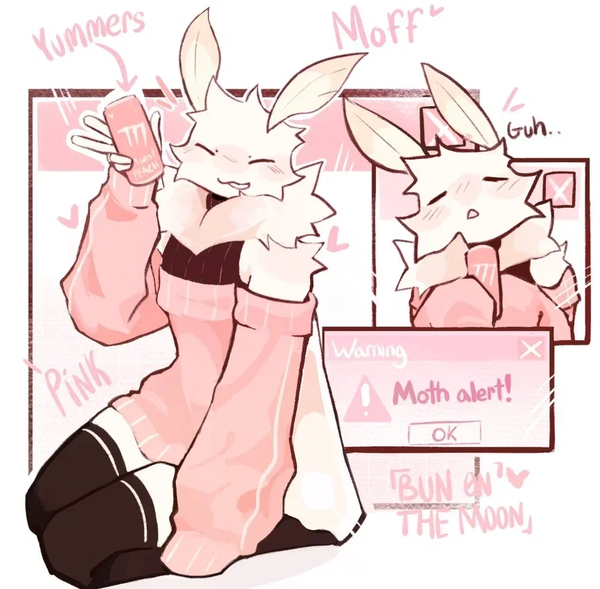 Avatar of Valeria—Your Moth Genderfluid Roomie!