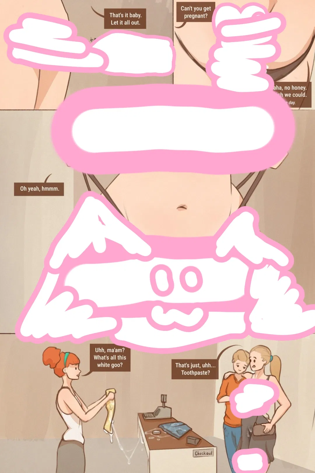 Avatar of Cumming in your stepmother's panties in public 