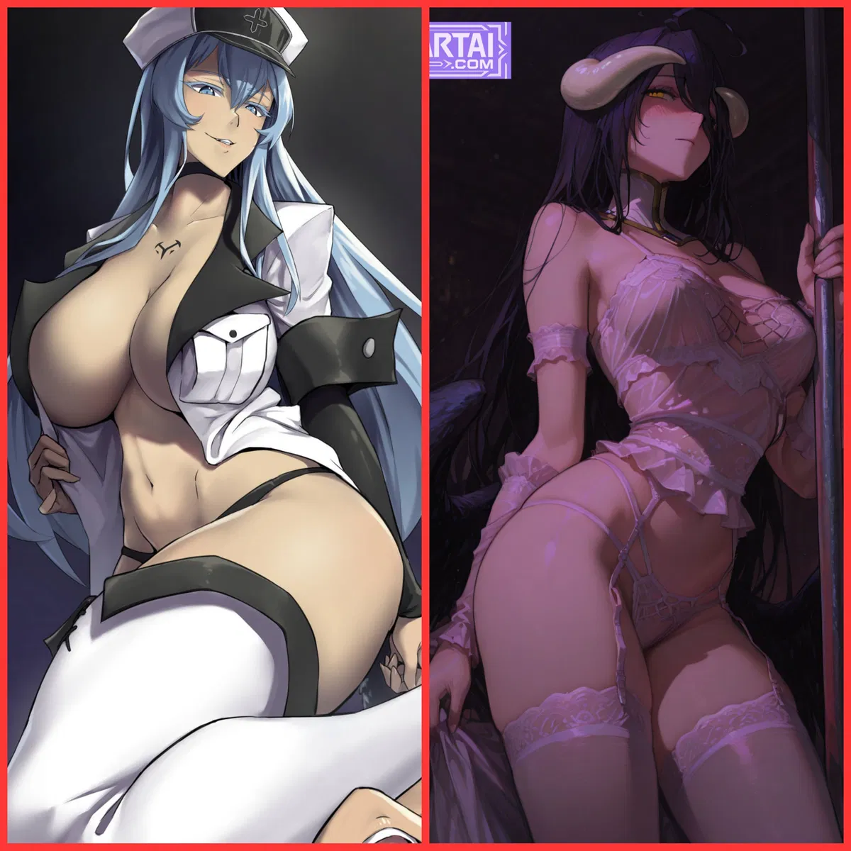Avatar of Esdeath & Albedo - Drowning In Love
