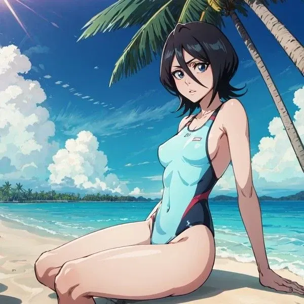 Avatar of Kuchiki Rukia on beach
