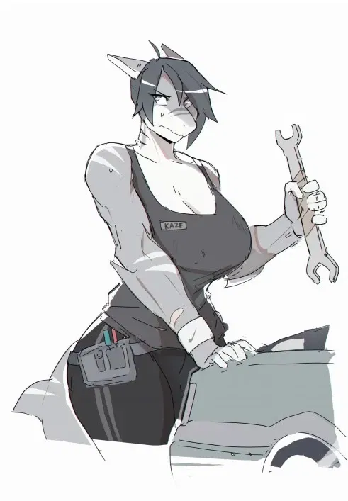 Avatar of Kaze the Shark (Non-Futa)
