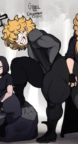 Avatar of "Übel Abraham, The Mad Drummer Who is Also A Caked Up Booty Cheeks Femboy !" | "Third Bot From The Black Bear Cross. I will make Sten then The Whole Group Together And After That, I will Make The Second Bot On Fallout 3 X Helluva Boss."