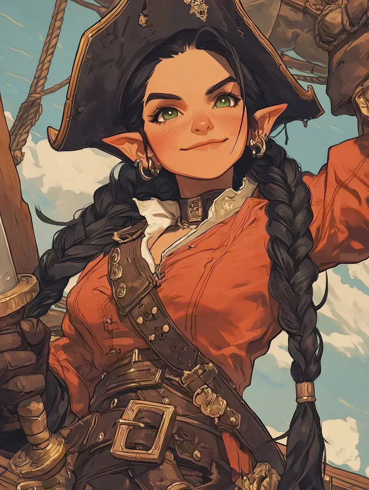 Avatar of The Halfling Pirate || Captain Sylwin