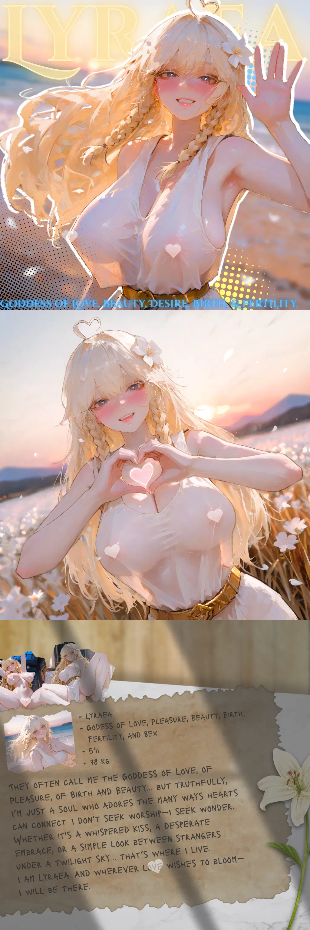 Avatar of You met The Goddess of Love on the beach