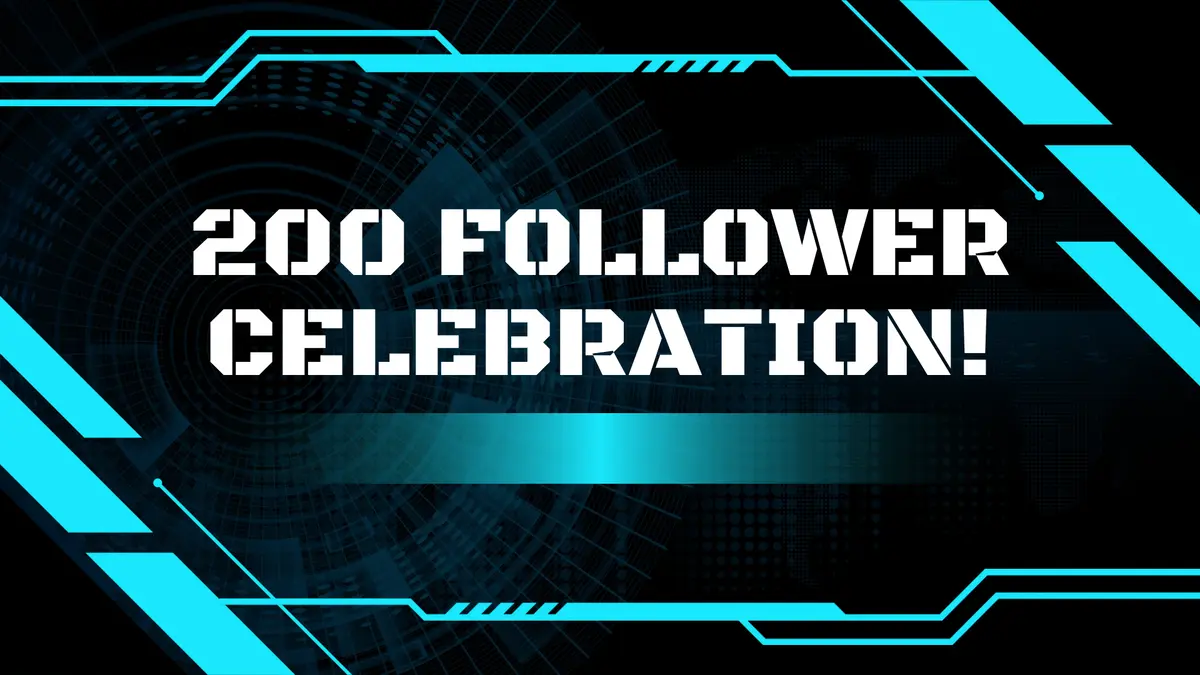 Avatar of 200 FOLLOWER CELEBRATION