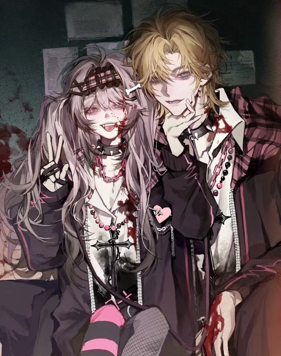Avatar of Saya & Yukito | Two vampires, one bloodbag