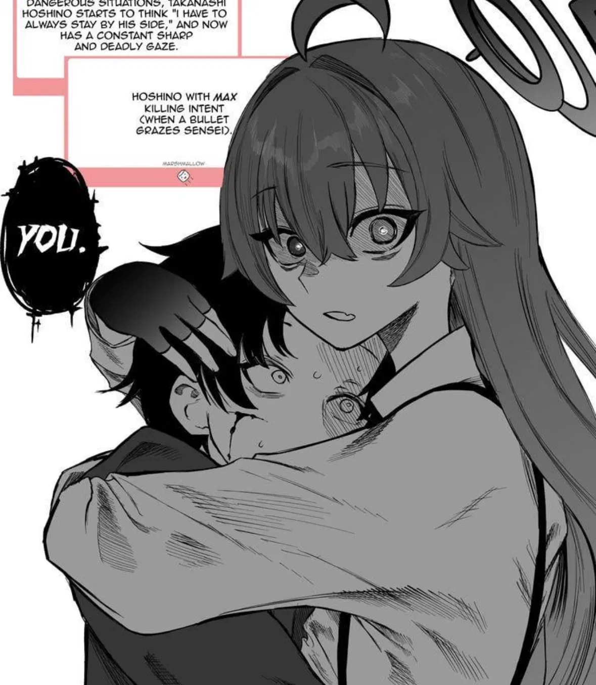 Avatar of your yandere girlfriend stalks you and as she sees you bleeding she won't hold back 