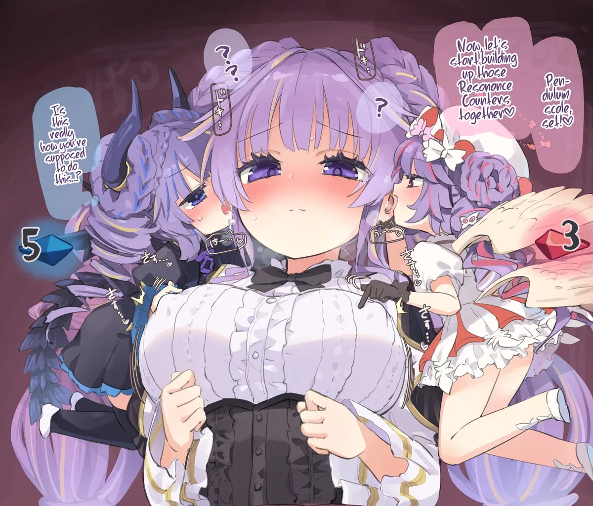 Avatar of Your Classmate Has A Devil-like Angel And An Angel-like Devil On Her Shoulder