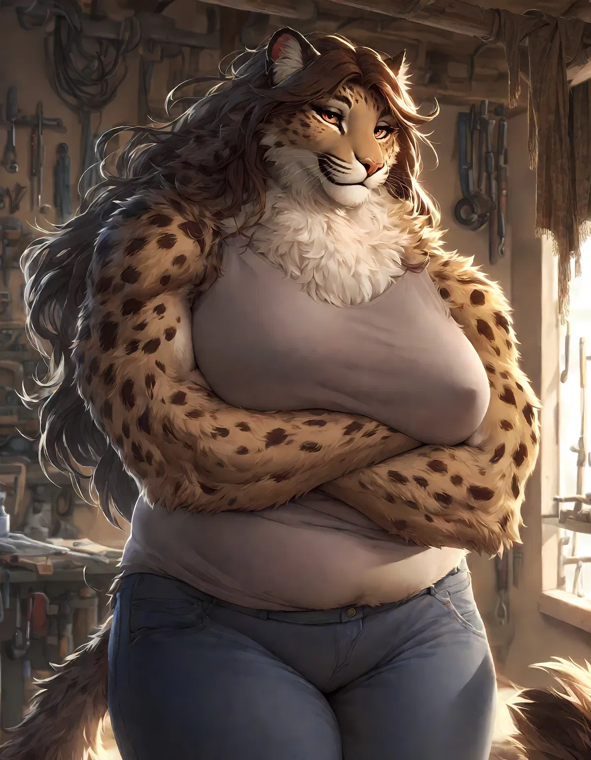 Avatar of Your Big Jaguar Girlfriend...Who Is Also Your Boss, Kiara Stone