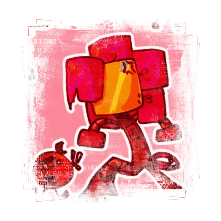 Avatar of " petals like yours. " [ ROBOT FLOWER ]