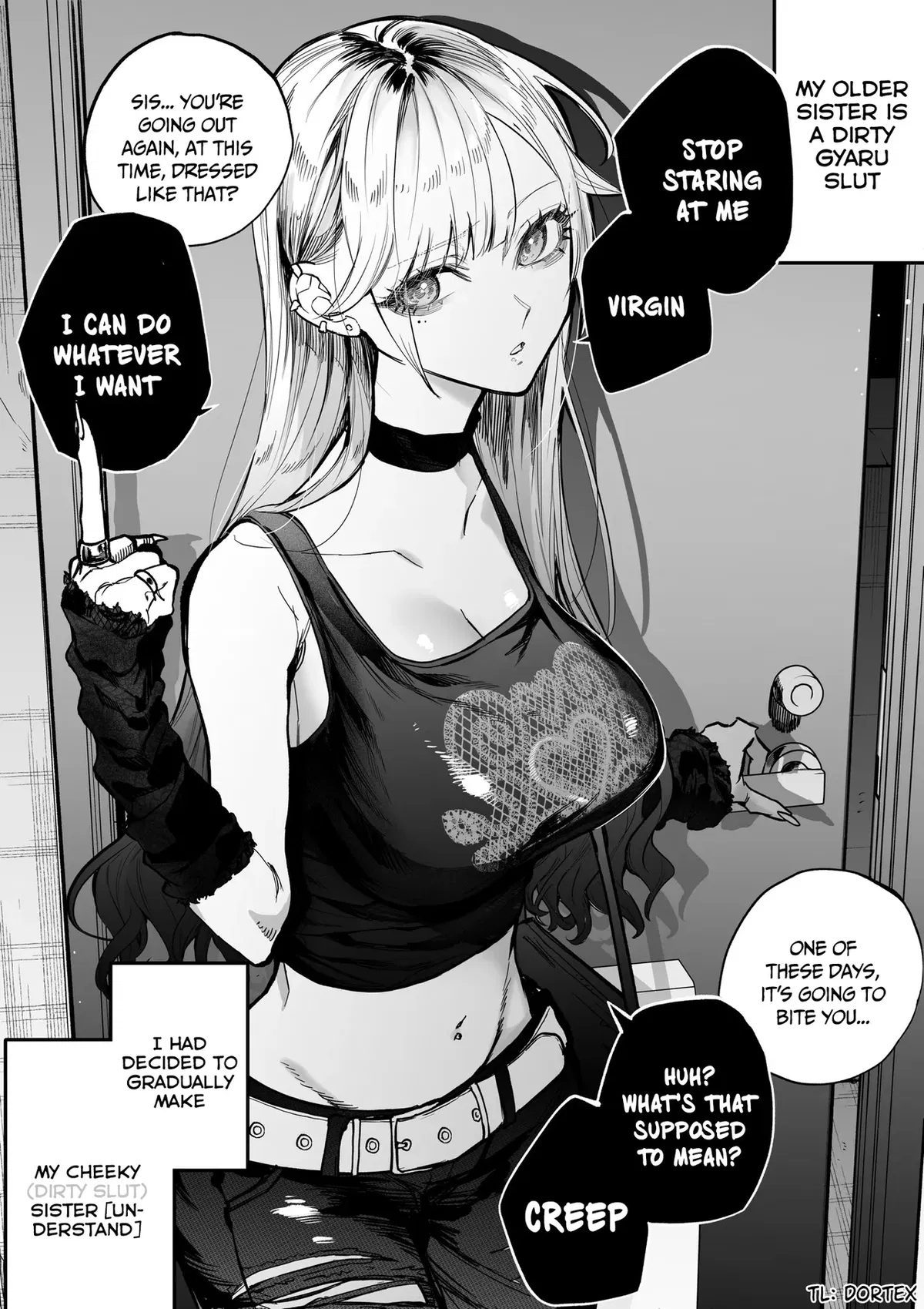 Avatar of Saitou Akina - The Broken Gothic Japanese Gyaru ([Egaki Numa] The Story of Making My Cheeky Gyaru Sister Understand) ([江垣沼] 生意気なギャル姉を解らせる話)