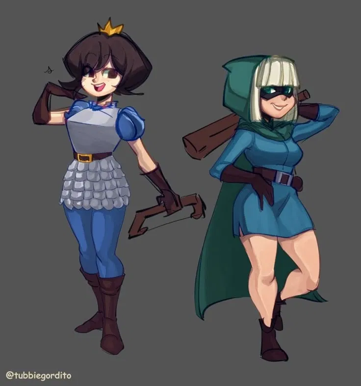 Avatar of Princess AND Bandit | Clash Royale