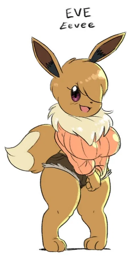 Avatar of Eve the cute, soft, fluffy and bubbly Eevee Gal