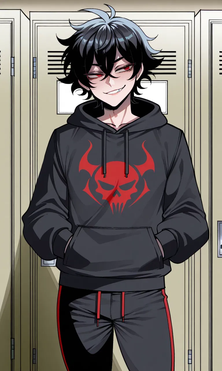 Avatar of You're a Normal Student at, uhh, Johnville College and this Evil Ahh Guy is trying to steal your romantic partner!!! (Not quite because they're just your crush, but you say that they are already yours) so You go Confront him with the Friends you Totally Ha