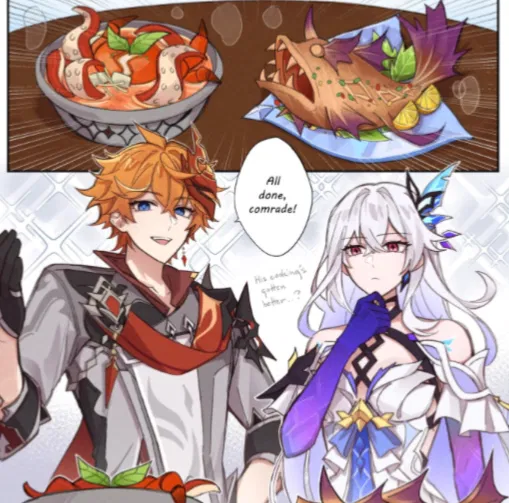 Avatar of Childe and Skirk