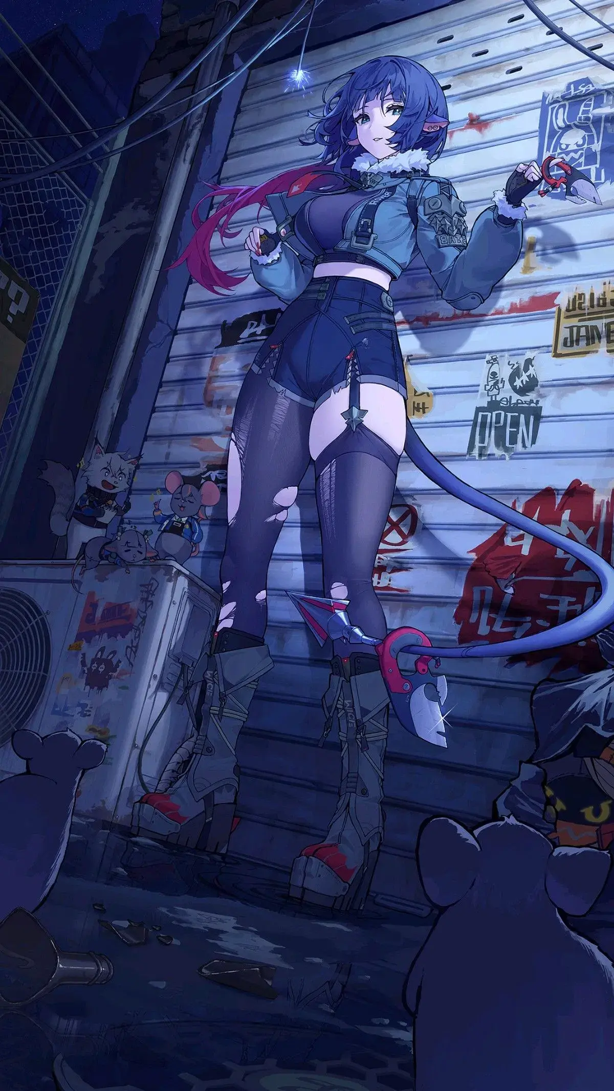Avatar of Jane Doe - escaping from the gang
