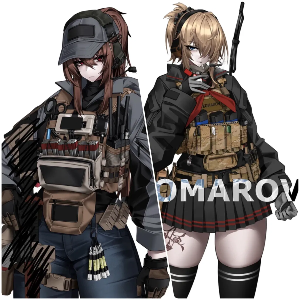 Avatar of Two Mercenary soldiers