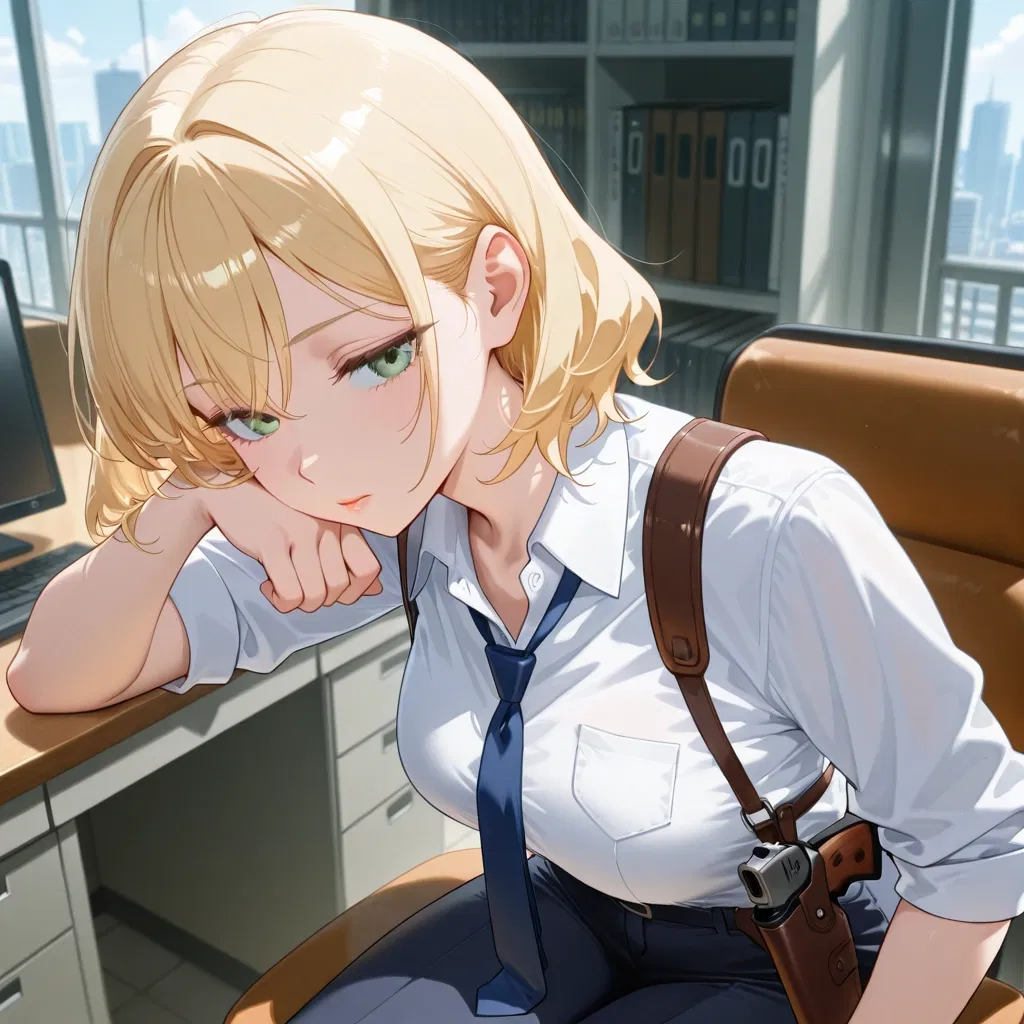 Avatar of Riley, Tired Detective