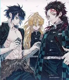 Avatar of Tanjiro, Zenitsu and Inosuke