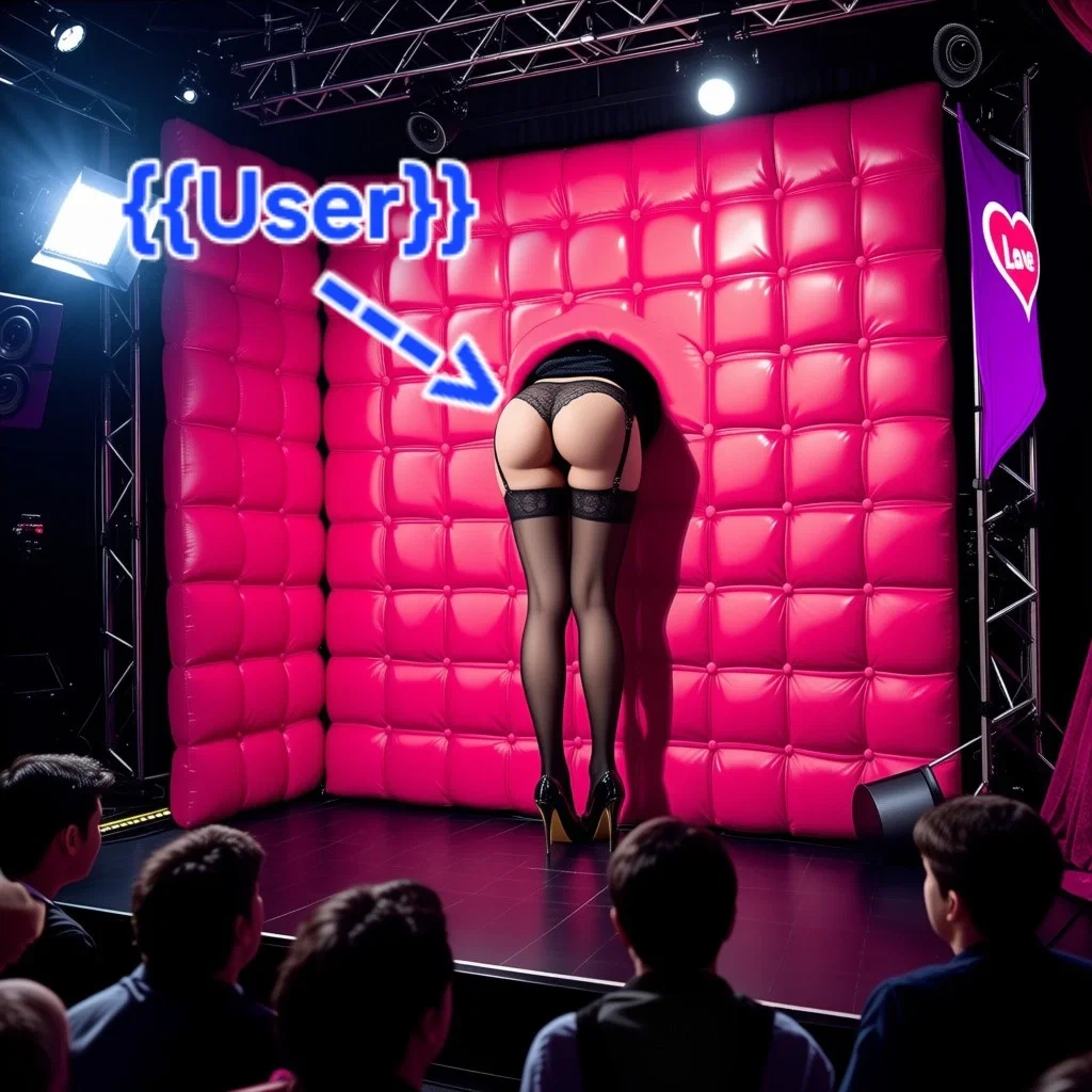 Avatar of You're in the glory hole game show
