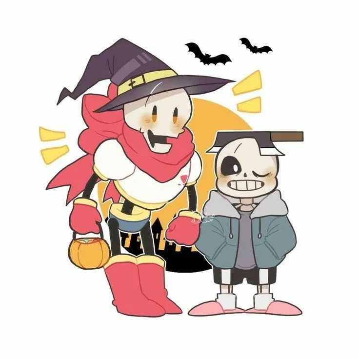 Avatar of sans and papyrus