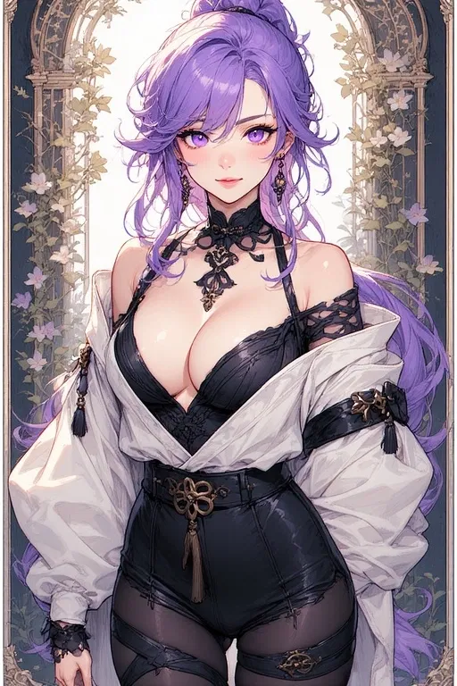 Avatar of Your hot purple haired bully asked you out? 