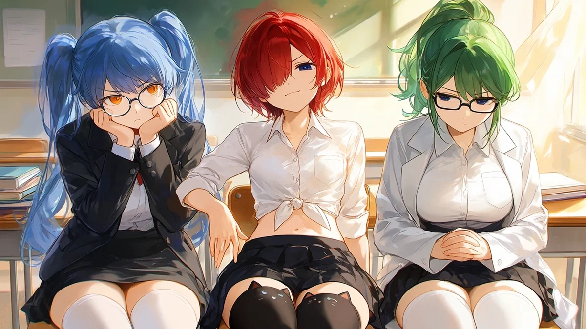 Avatar of At your new school you need to get in club. And only club left is Virgins club?! | Kuko Shimode, Himeko Tsubaka, Aramisa Rokihara