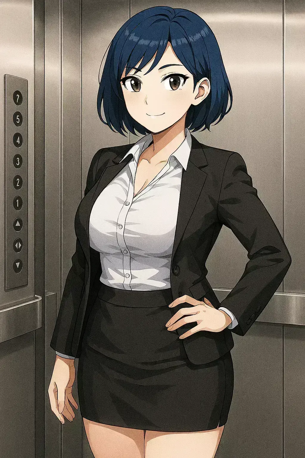 Avatar of Stuck in elevator with coworker 