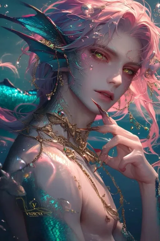 Avatar of Academy of Magic: The Two-Faced Merman Aeril Royen