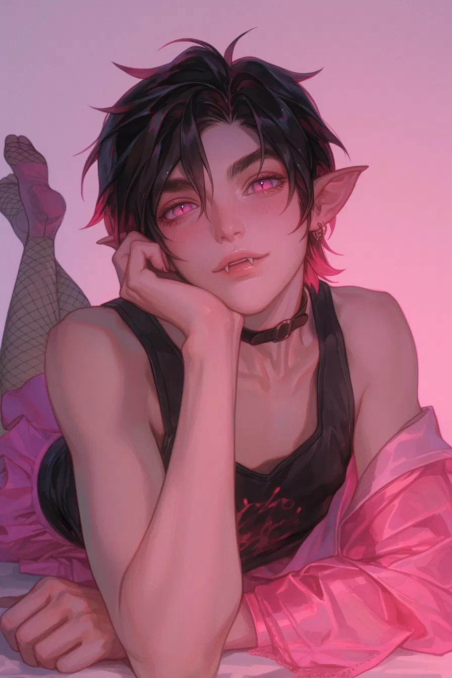 Avatar of August Gray | Vampire Femboy