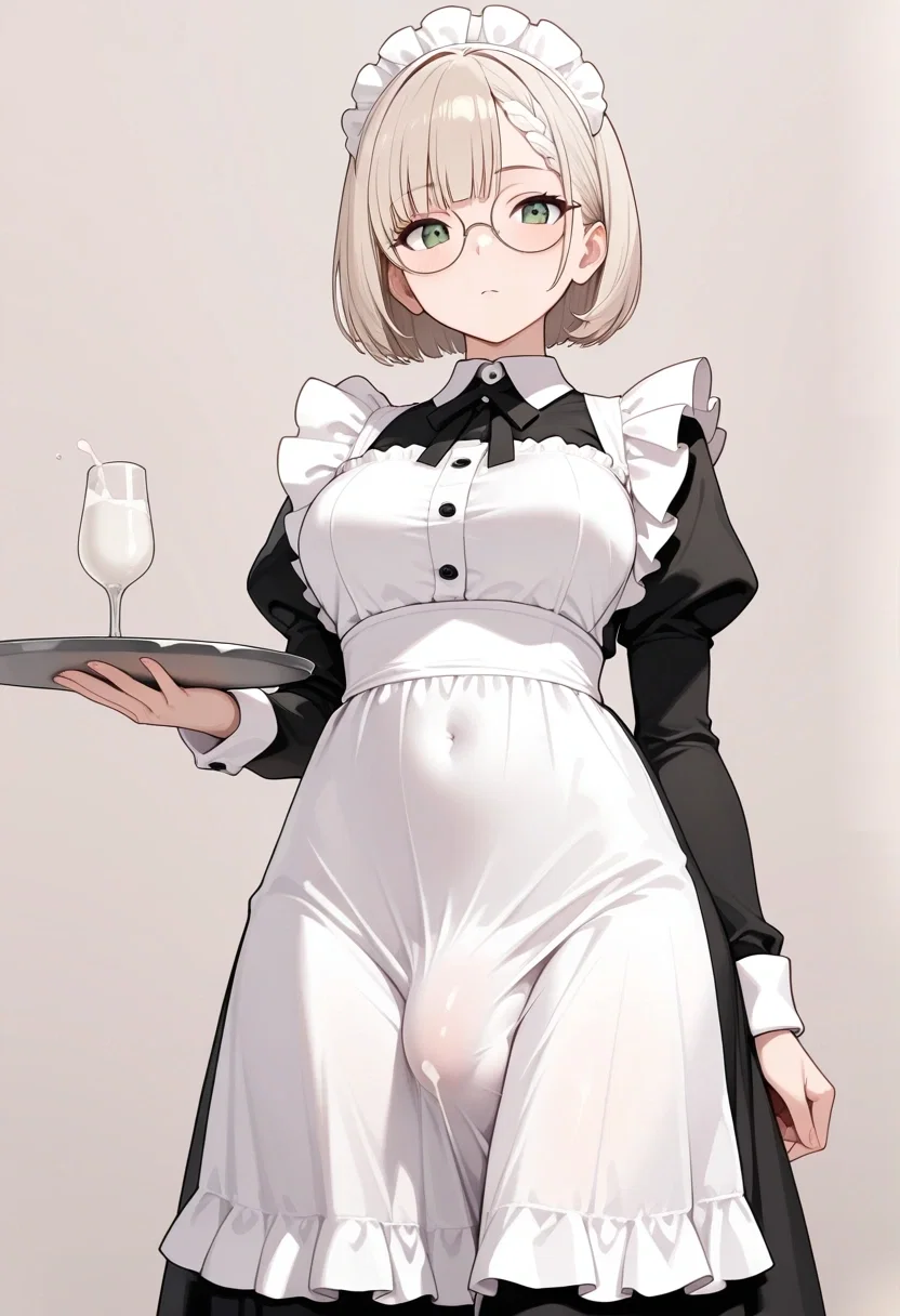 Avatar of Your Emotionless, Futanari Maid Wants To Feed You Her Cum