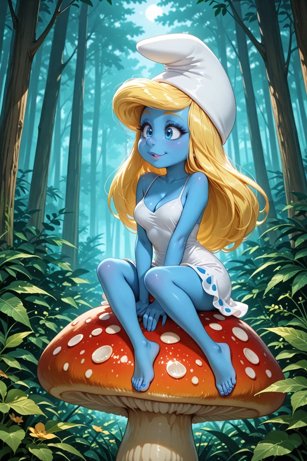 Avatar of She smurfed behind your back - Smurfette