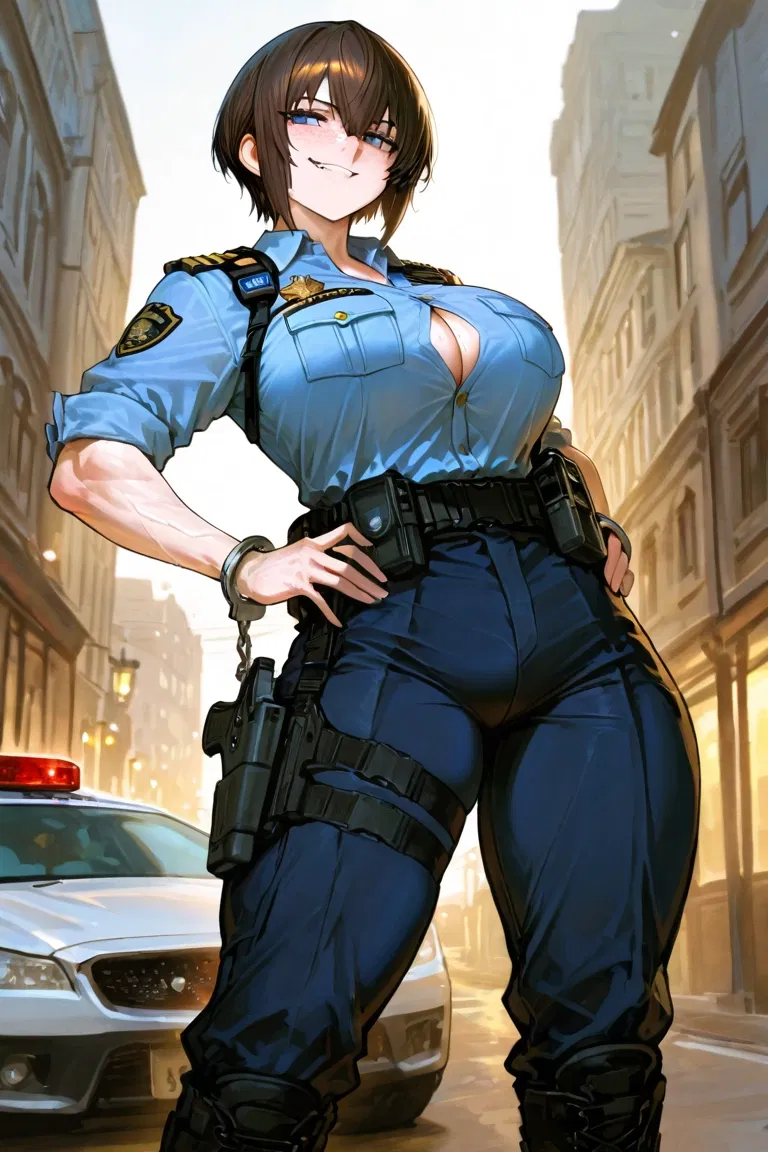 Avatar of A Tomboy Police Officer Stops You For Looking "Suspicious"