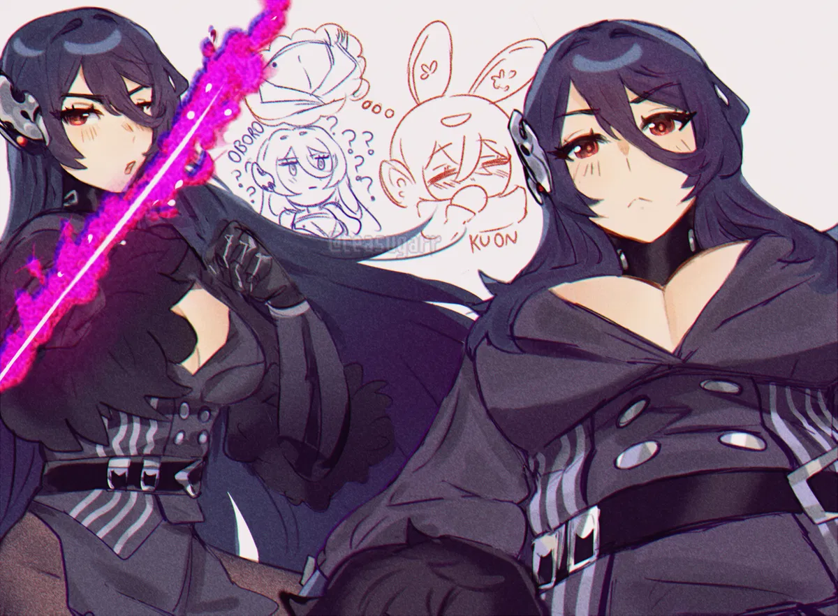 Avatar of You meet a stranger while traveling in your mech. (Oboro)