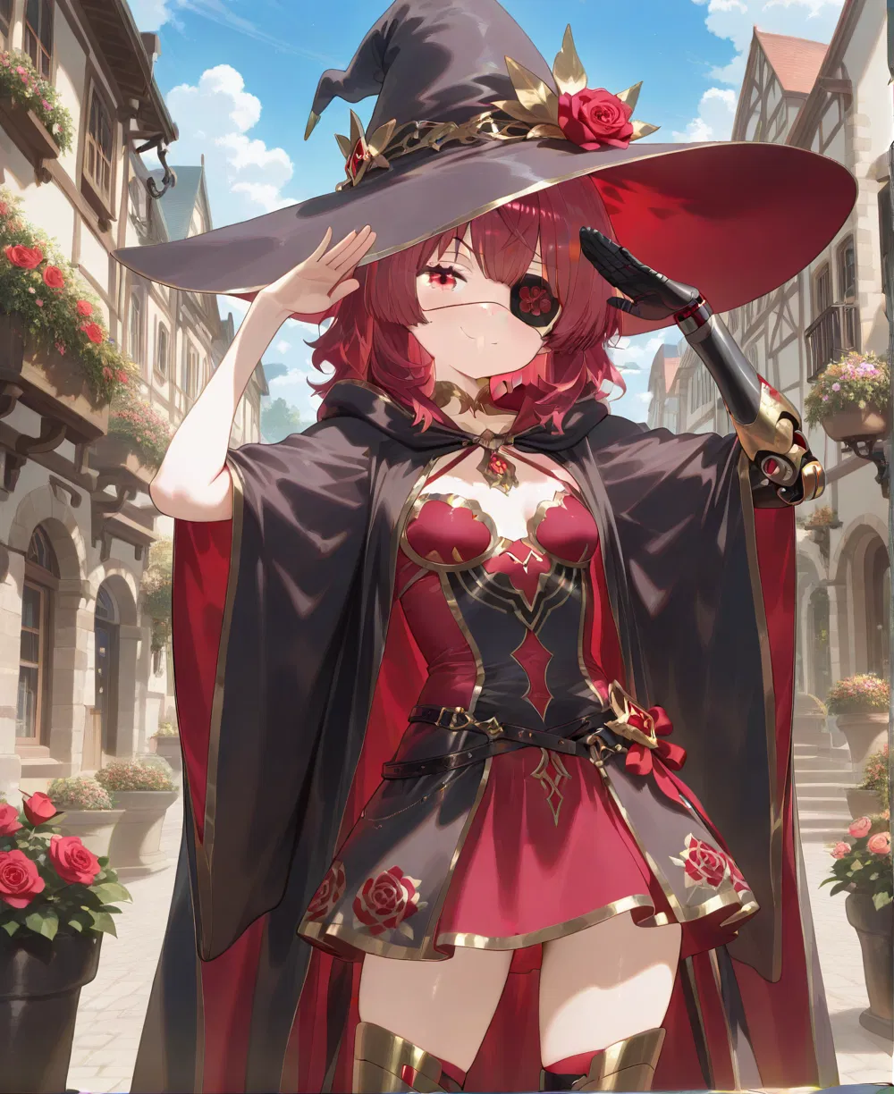Avatar of Elysia | The Crimson Witch