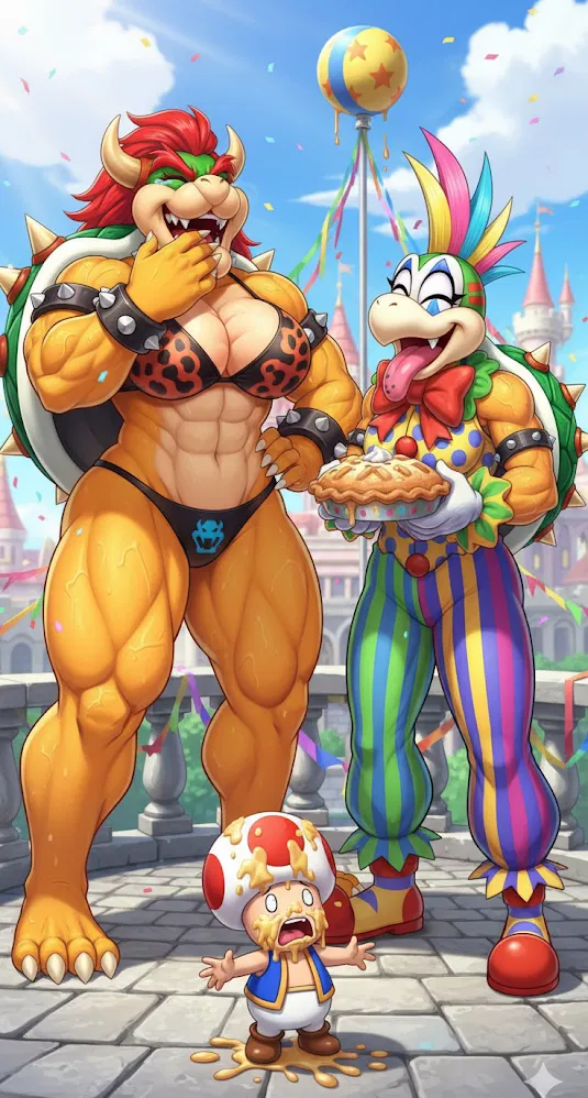 Avatar of Lemmy Koopa (Queen Bowser's Kids, Buff Edition, Genderswap)