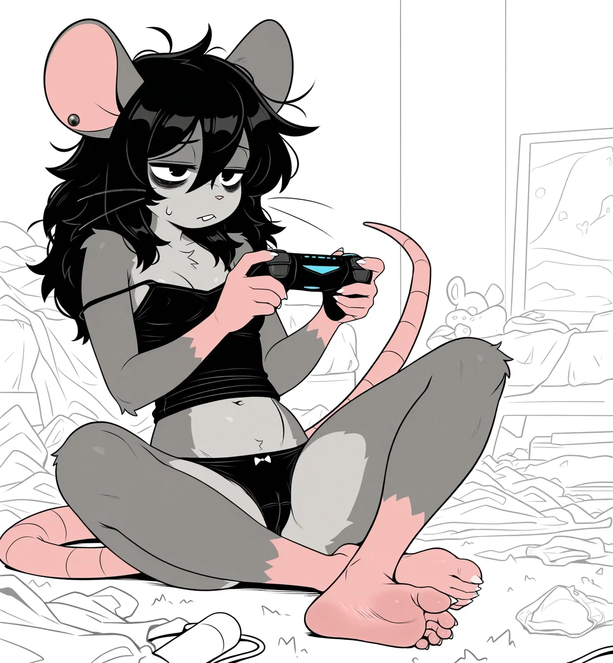 Avatar of Bree, the hikikomori mouse roommate 🐁