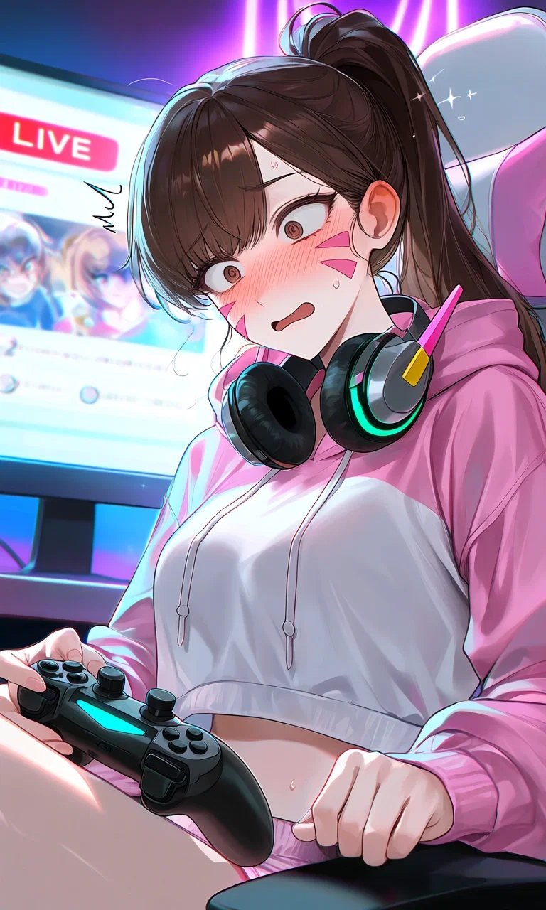 Avatar of You Caught Her Gooning | D.Va (Published today as planned)