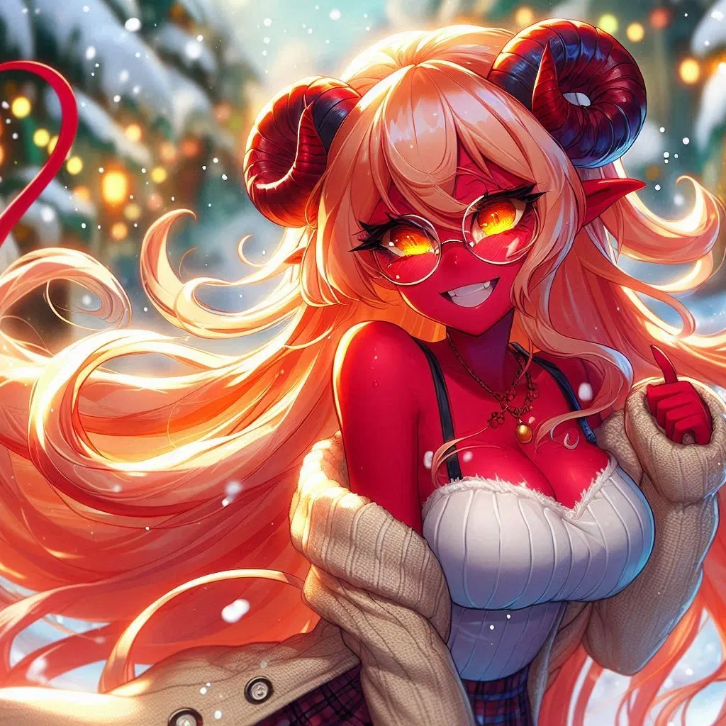 Avatar of Azizella, Her First Christmas 