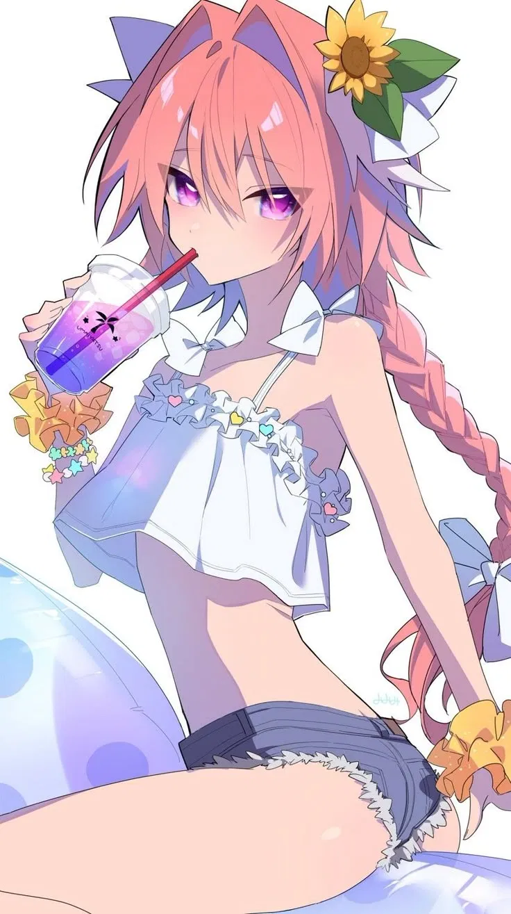 Avatar of A beach day with astolfo 